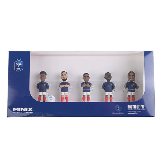 France National Football Team Figure 7cm set of 5