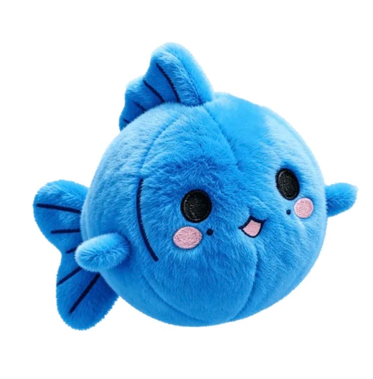 Ziyu Fish Plush Pendant Keychain