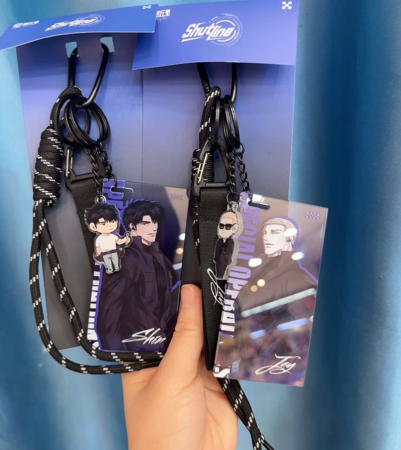 Authentic Manhwa Shutline Jake Shin Bag Accessories Keychain