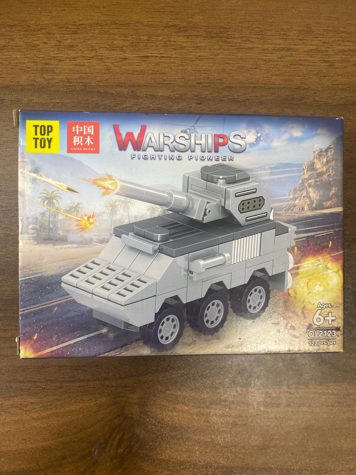 Clearance 122 pcs Toptoy China Bricks
