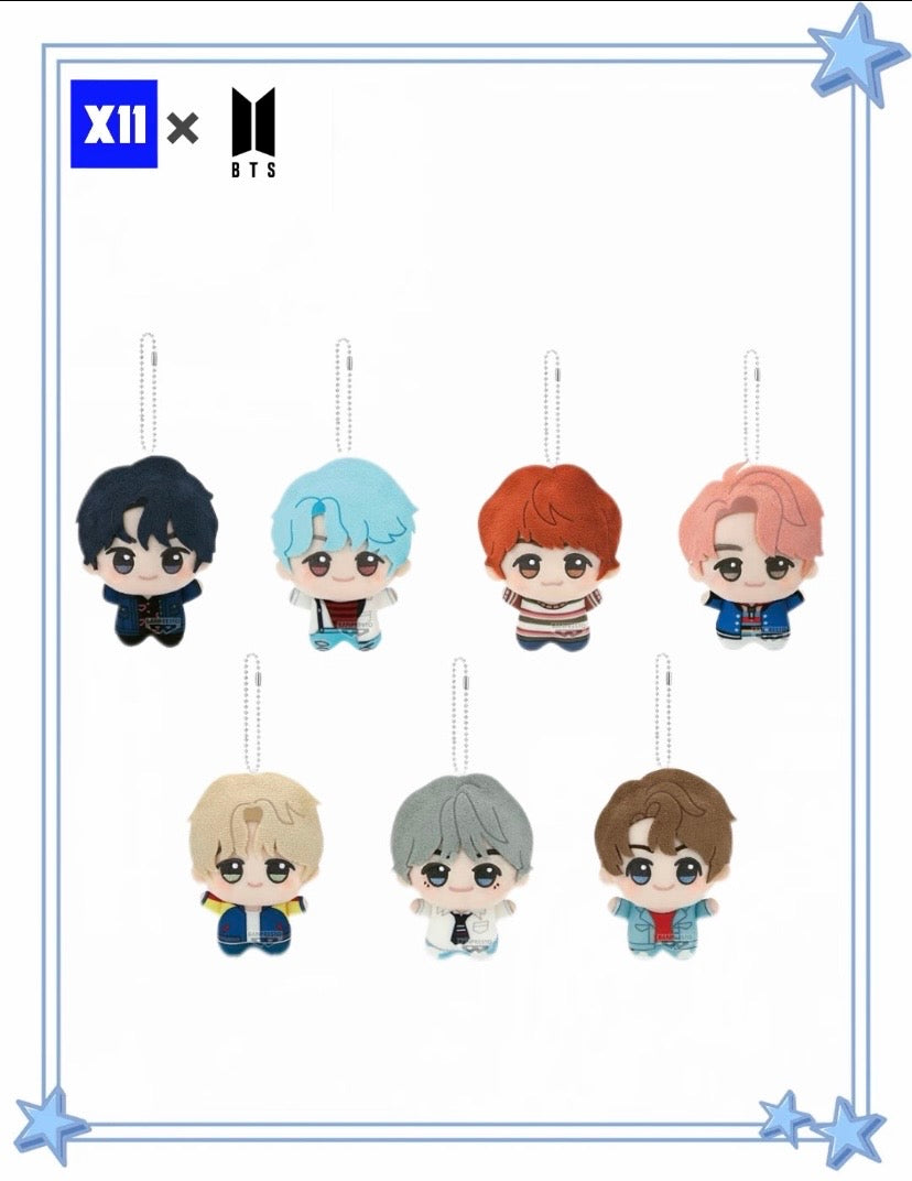 K-pop Authentic BTS Plush Pendant 10 cm