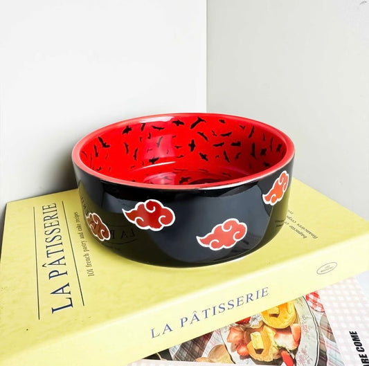 Itachi Uchiha Handmade Ceramic Ramen Bowl