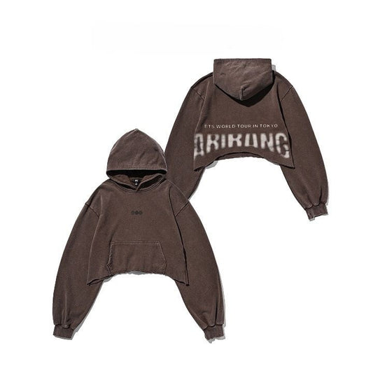 K-pop BTS Arirang Jersey Jacket Crop