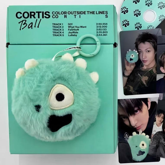 K-pop Cortis Plush Ball Pendant