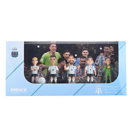 Argentina National Football Team Figure 7cm set of 5