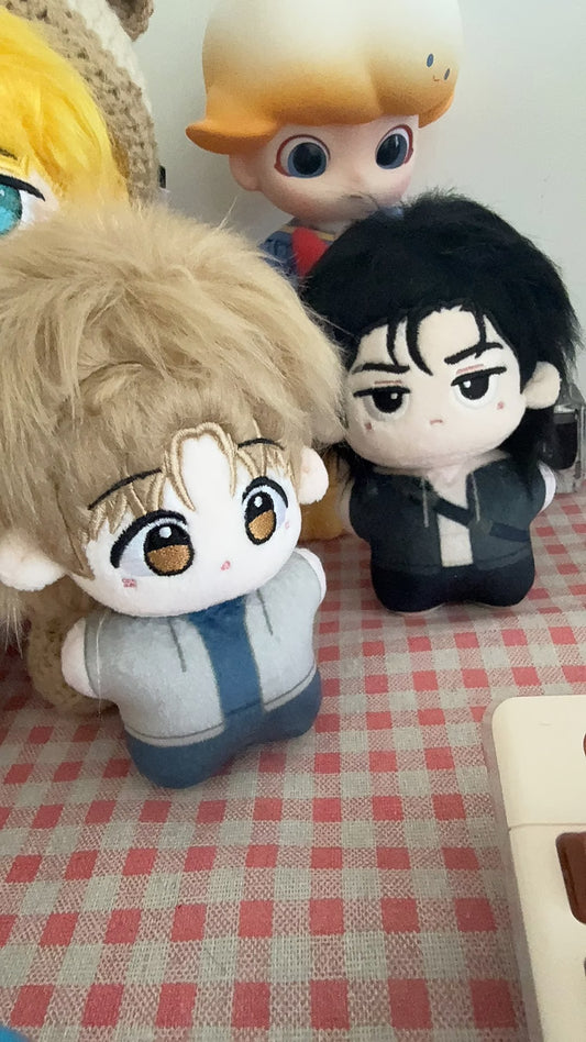 Jinx Manhwa Kim Dan Jae Jakyung Plush Doll 10 cm Set
