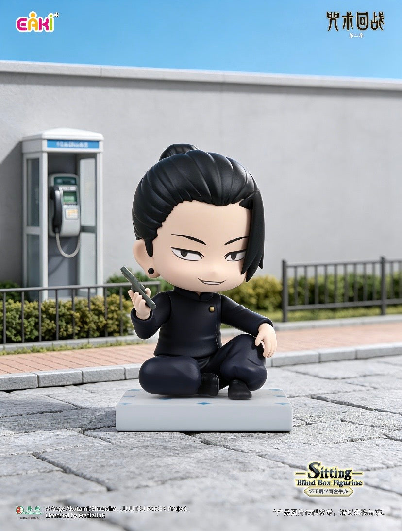 Authentic Eaki Jujutsu Kaisen Sitting Blind Boxes Figures