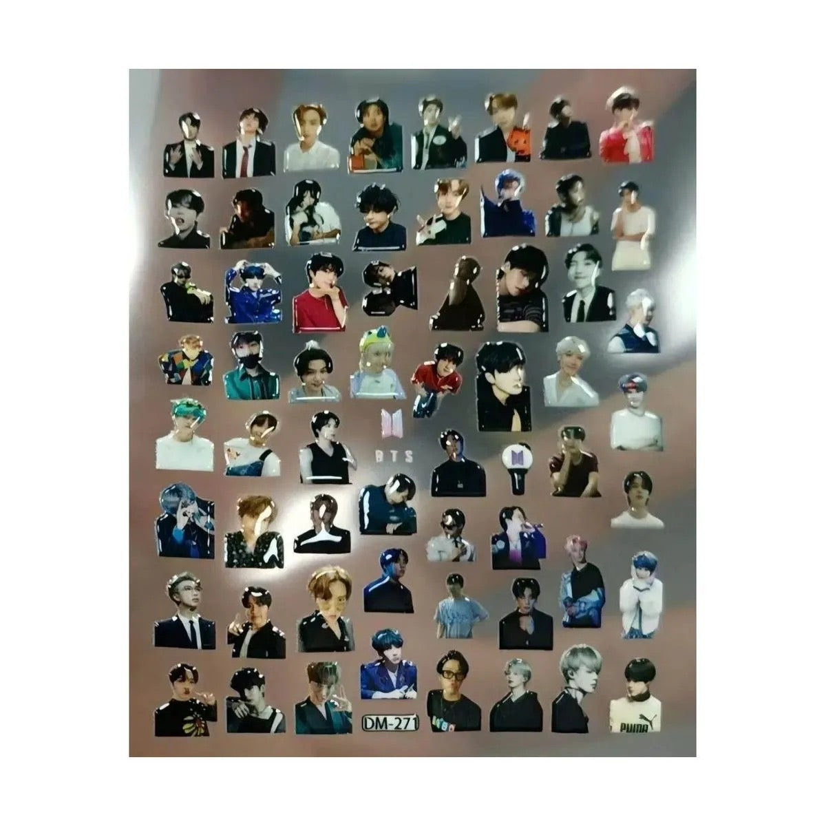 K-pop BTS Fan Arirang Concert DIY Nail Stickers