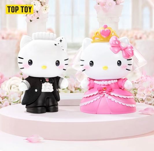 Authentic Toptoy Blind Boxes Figure Sanrio Central Wedding Hello Kitty Dear Daniel