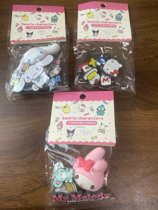 Clearance DIY Authentic Sanrio Charms Croc Charms