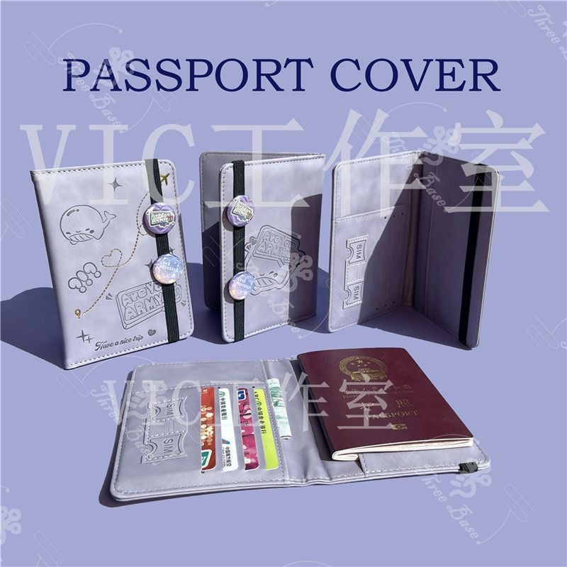 K-pop BTS Fan Passport Holder