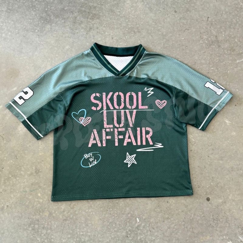 K-pop BTS Skool Love Affair World Tour Concert Jersey