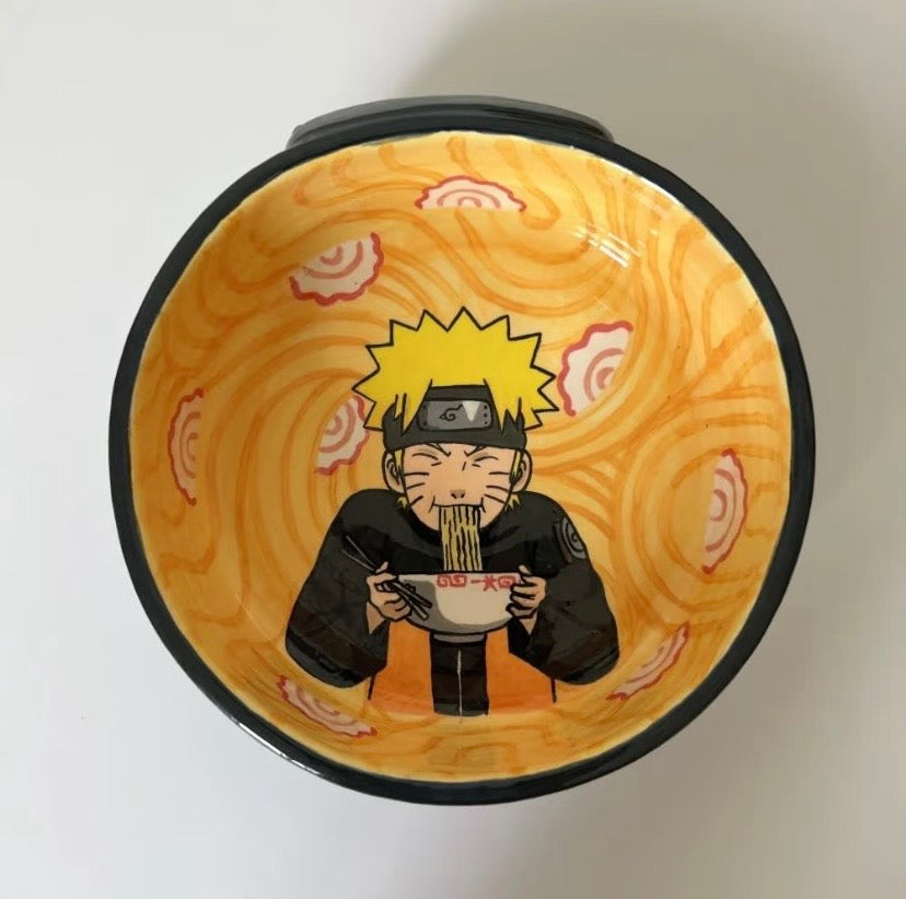 [PRE ORDER] SHIP WITHIN 30 DAYS Naruto Uzumaki HANDMADE Ceramic Ramen Bowl