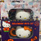 Sam’s Club Sanrio Hello Kitty Halloween 2 Mug Set Ceramic Coffee Cup Black +Orange Bow Mug Set