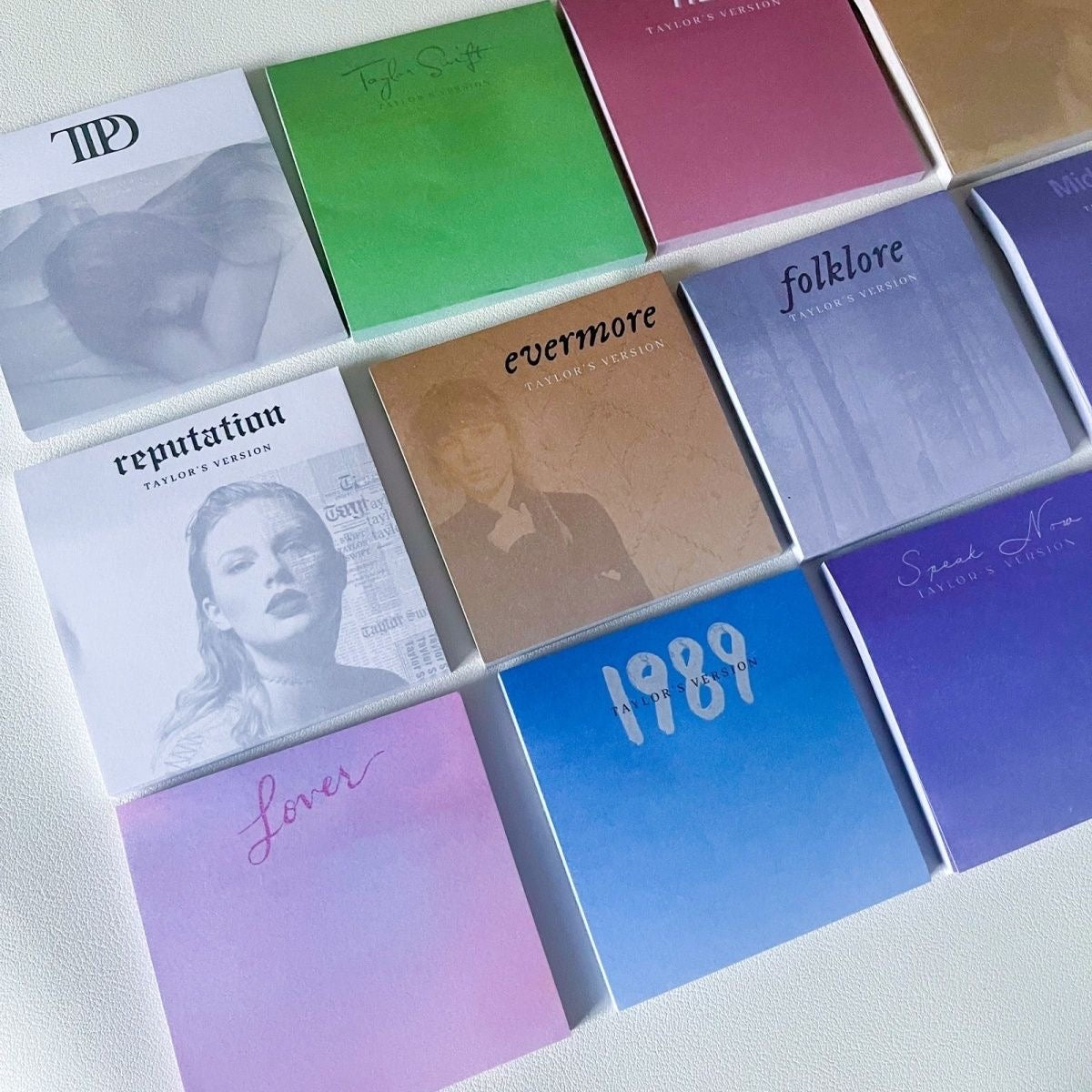 Taylor Swift 12 pcs Albums Sticky Notes