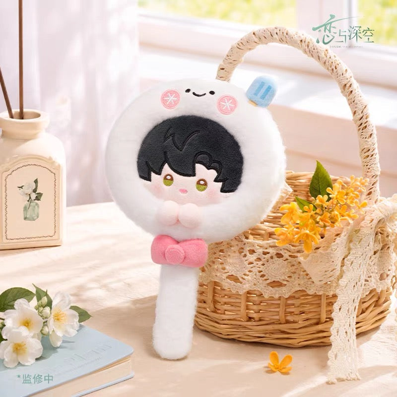 Authentic Love and Deepspace Handheld Plush Mirror