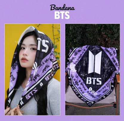 K-pop BTS Bandana 70 x 70 cm