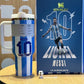 Ronaldo Lionel Messi Football Inspired Stanley Tumbler Cup includes Gift Box