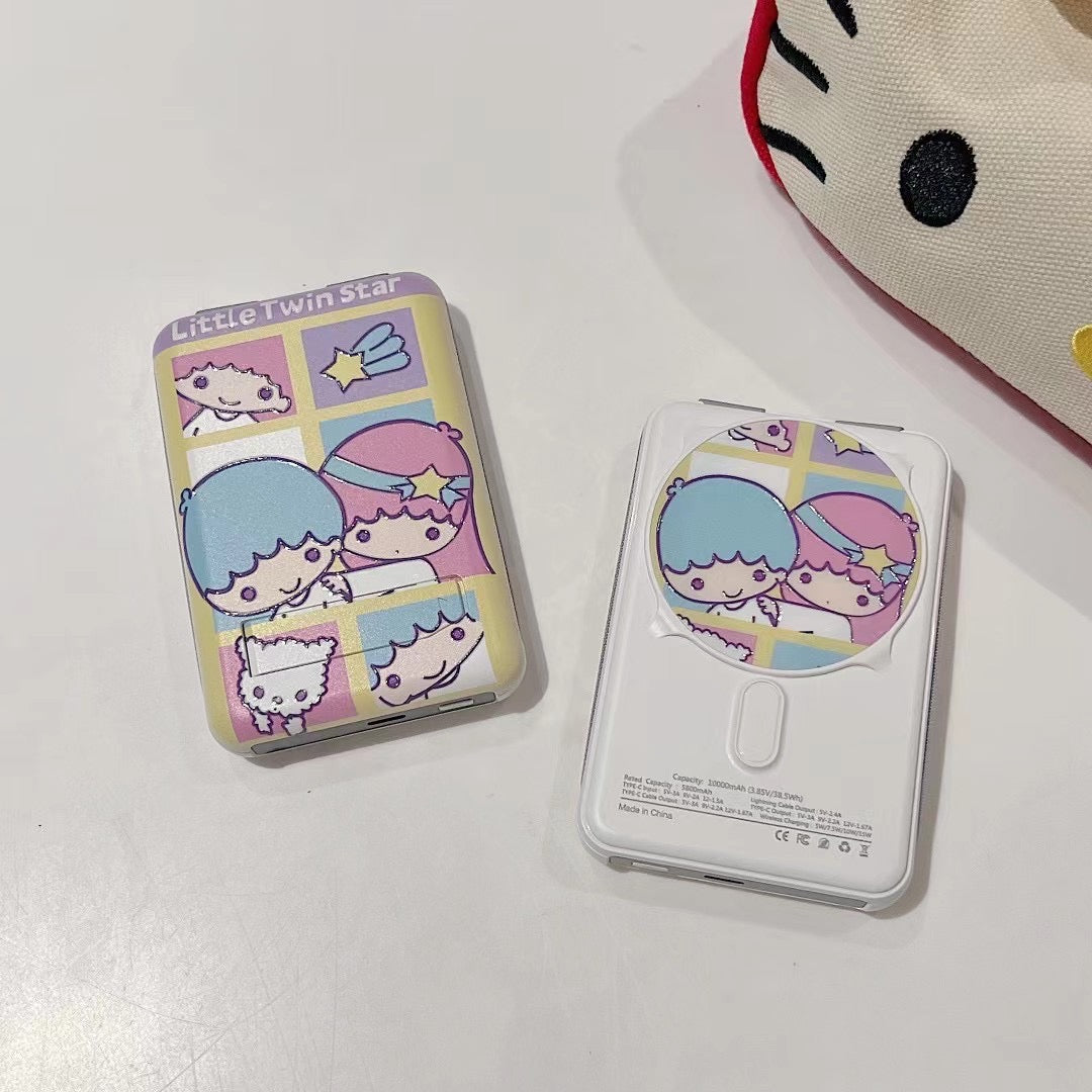 Sanrio Disney Powerbank Fast Charging Multi Functional Mag Safe Powerbank