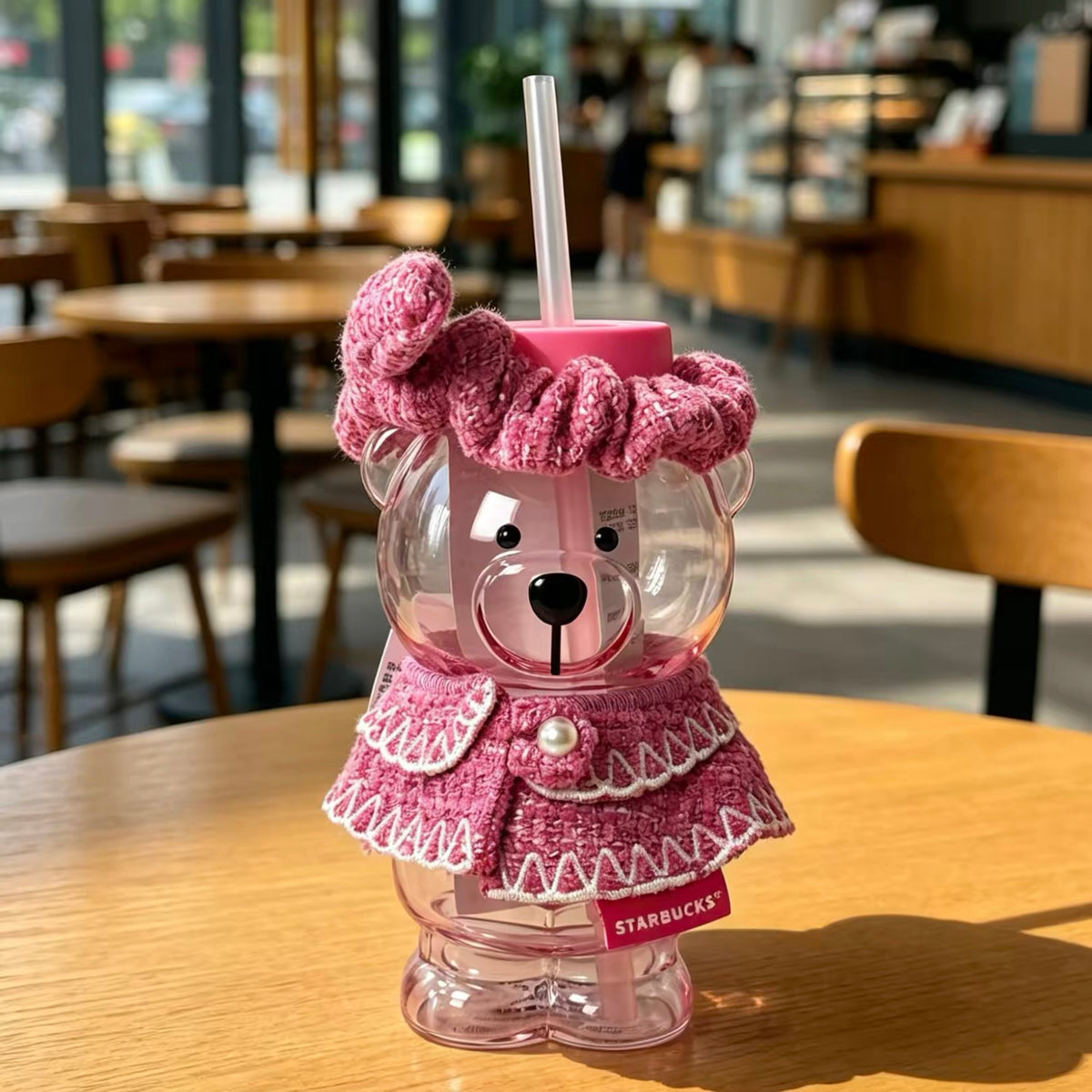 BUY ONE GET ONE FREE Authentic Starbucks Glass Bear Cup [leave note of the two cups you want from the image ]