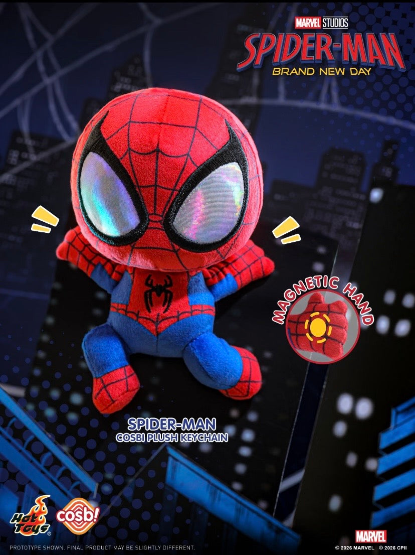 [Authentic] Cosbi Spider-Man Fresh Start Plush Pendant