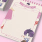 Love and Deepspace game Notepad Stationary