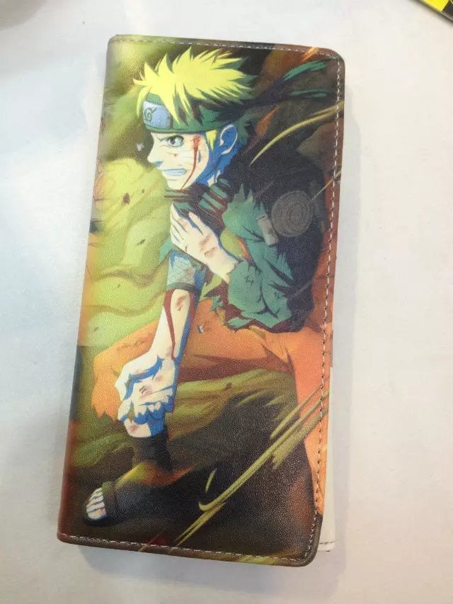 Anime Naruto  Money Wallet Gaara Itachi Kakashi Flip Style 2