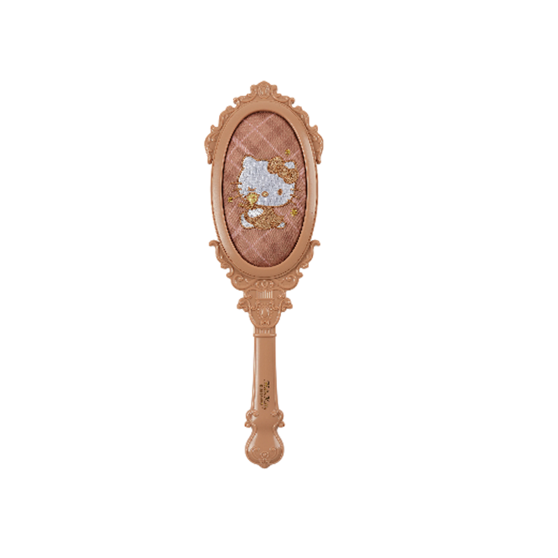 [Authantic] Miniso land Sanrio Hello Kitty Bag Mirror Plushy Pillow Hair Clip Retro Plaid Series