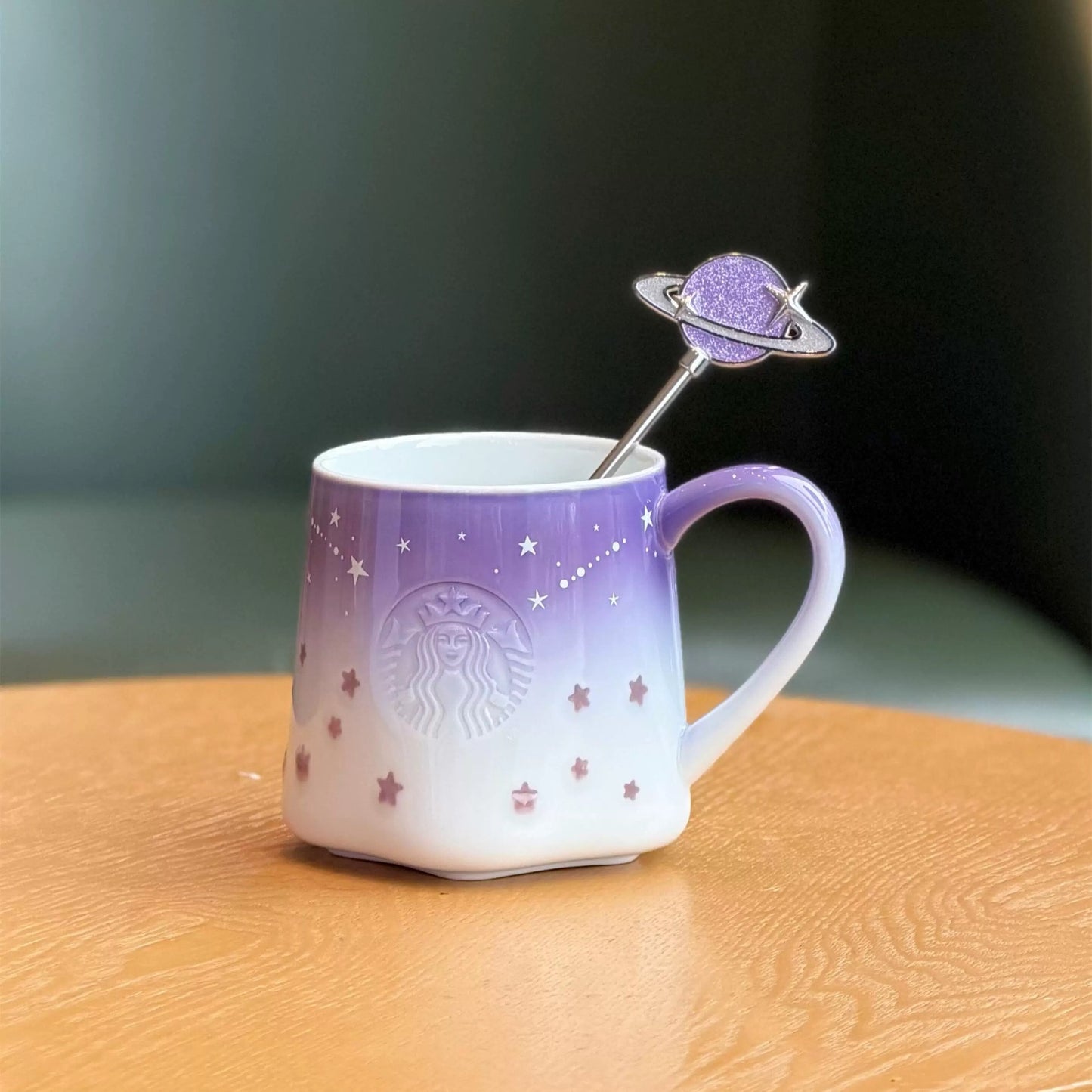 Authentic Starbucks Mainland China Purple Night Galaxy Series Tumbler Coffee Mug