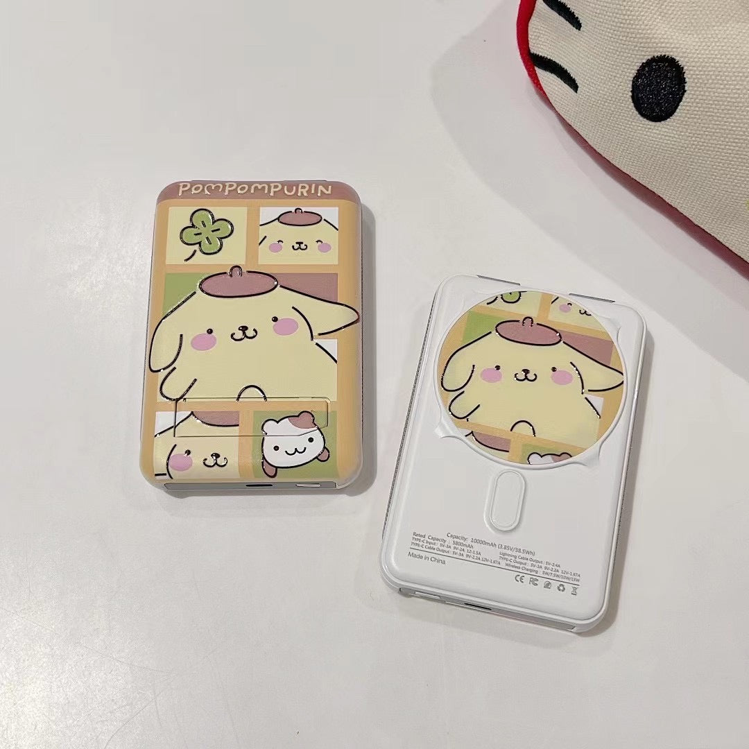 Sanrio Disney Powerbank Fast Charging Multi Functional Mag Safe Powerbank