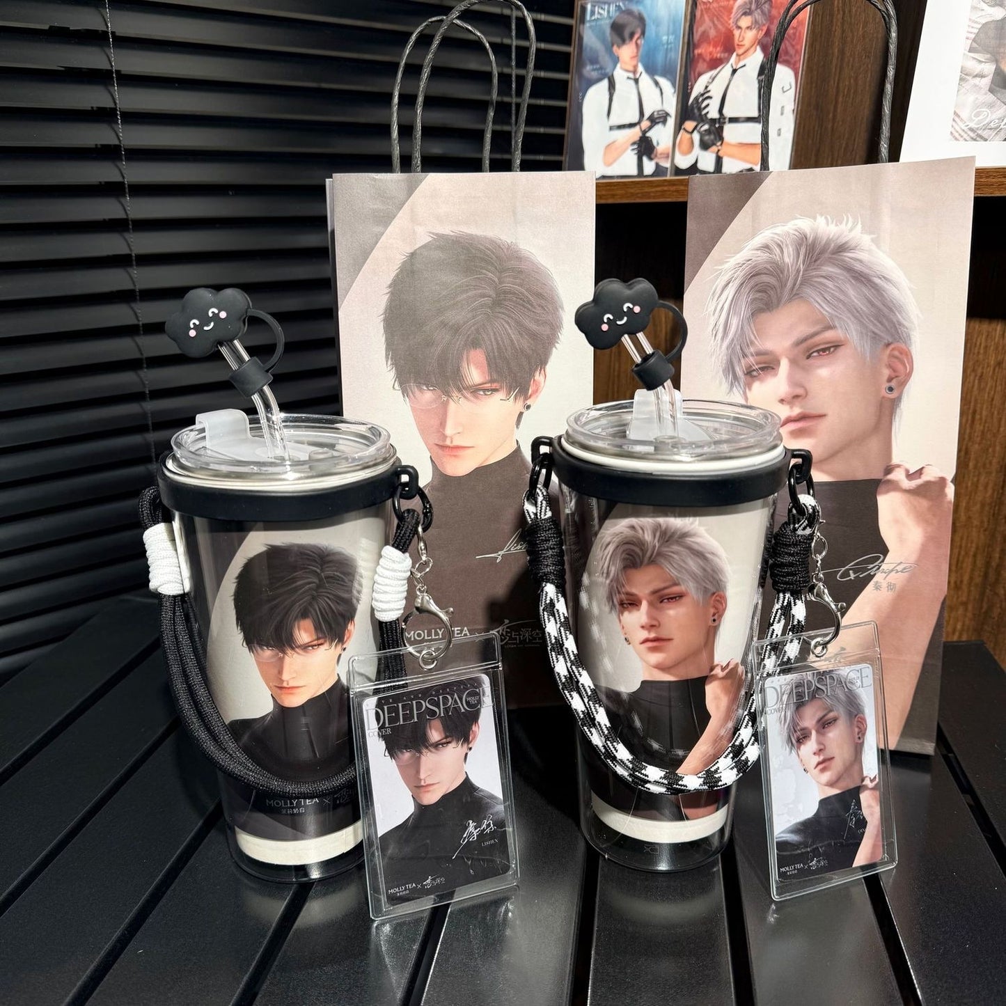 [DIY Accessories ] Molly Tea x Love and Deepspace Plain  Cup [ does not include paper cups]