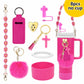 Stanley Cup Starbucks Cup Accessories Christian Keychain Straw  Topper
