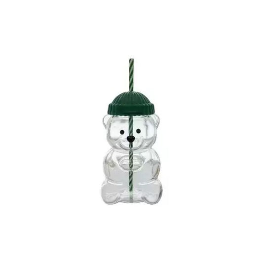 (Copy) Starbucks NO LOGO Teddy Bear Cup Style Glass Cup