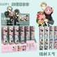 Full Set 36 Blind Boxes Pen Labubu Naruto Jujutsu Kaisen Pikachu Modaozushi Slam Dunk 0.5 mm Black Ink Pen