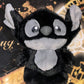 Authentic Minisoland Disney Stitch Black Plush Pendant Not Blind Boxes