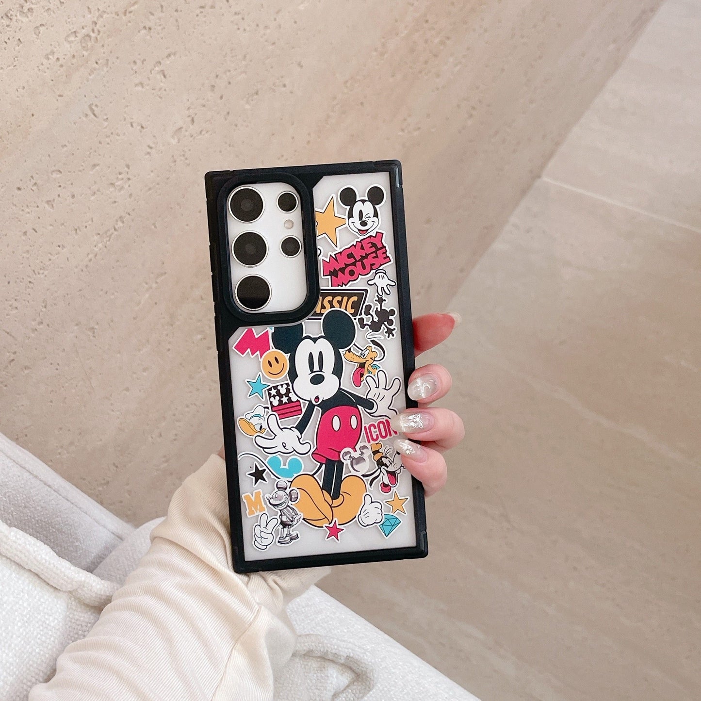 Sanrio Disney Phone Case Samsung Badtzmaru Hello Kitty My Melody Pom Pom Twinstars Cinamoroll Kerroppi Hangyodon