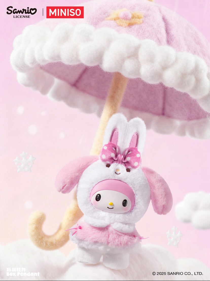 [Authentic] Miniso Sanrio Characters Little Cloak Series Blind Box Figures