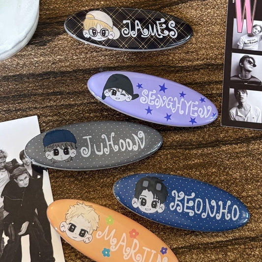 K-pop Cortis Hair Clips Accessories