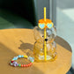 Authentic Starbucks Teddy Bear Cup Tropical Style