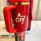 Ronaldo Lionel Messi Football Inspired Stanley Tumbler Cup includes Gift Box