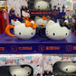 Sam’s Club Sanrio Hello Kitty Halloween 2 Mug Set Ceramic Coffee Cup Black +Orange Bow Mug Set