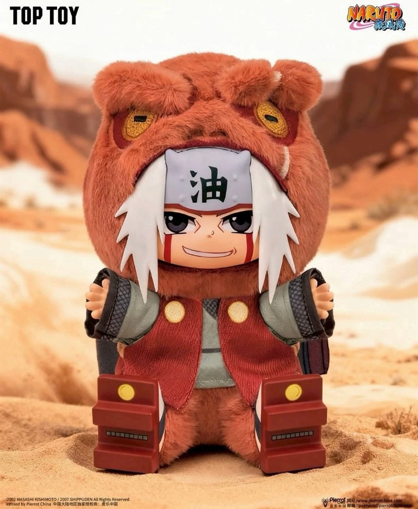 [AUTHENTIC] TopToy X Naruto Ninja Beast Series 2  Limited Edition | Naruto Shippuuden Sasuke Itachi Akatsuki Mangekyou Jiraiya Gamabunta Orochimaru Manda Tsunade Katsuyou Naruto Kamakichi Kurama - Vinyl Face Plush Doll Blind Boxes