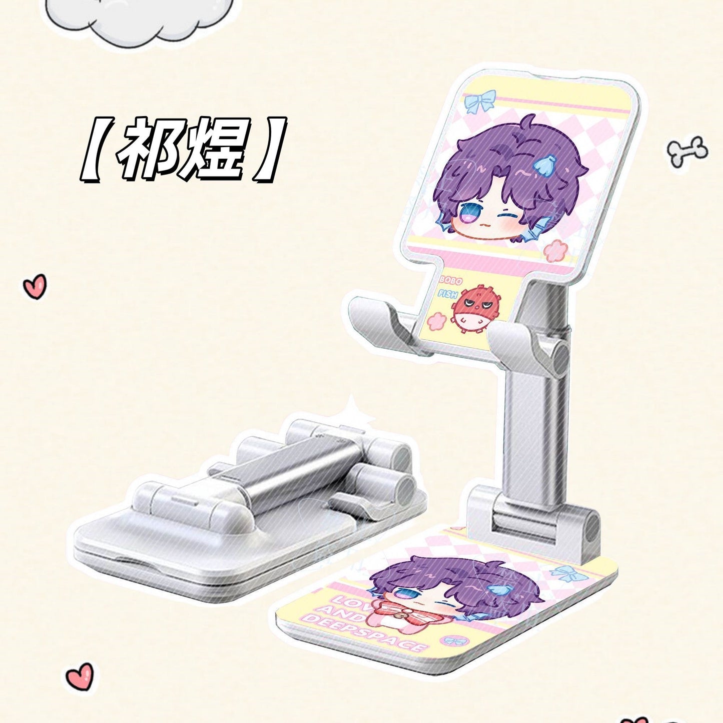 Love and Deepspace phone stand