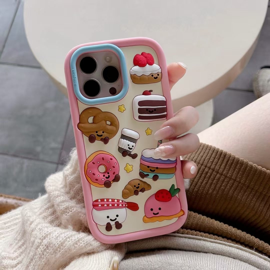 Cute Jellycats Family iPhone Case