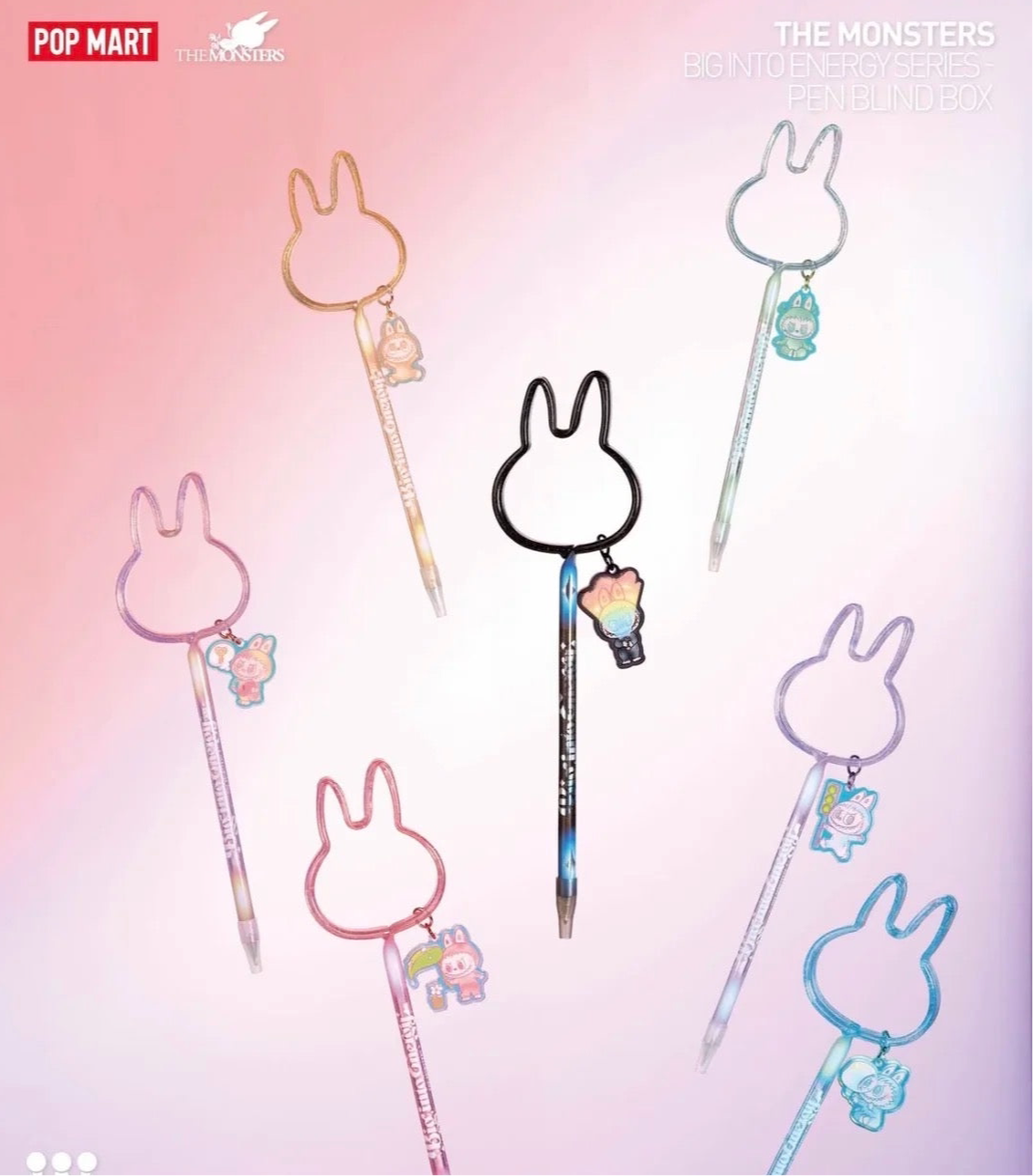 [AUTHENTIC ] Popmart Labubu Pen Blind Boxes