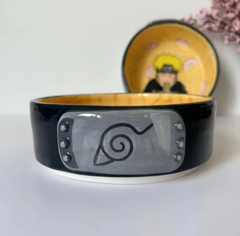[PRE ORDER] SHIP WITHIN 30 DAYS Naruto Uzumaki HANDMADE Ceramic Ramen Bowl