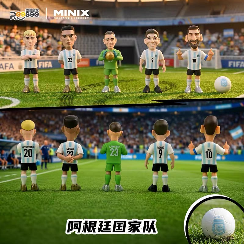 Argentina National Football Team Figure 7cm set of 5
