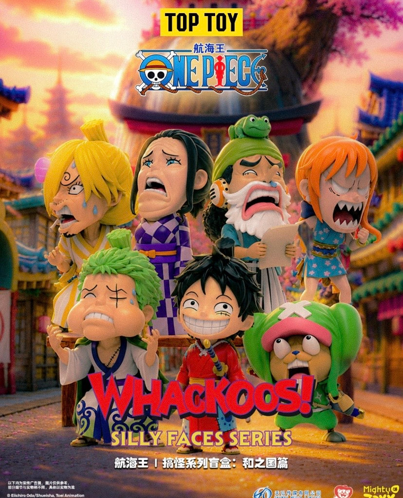 Authentic Top toy One Piece Blind Boxes Figures