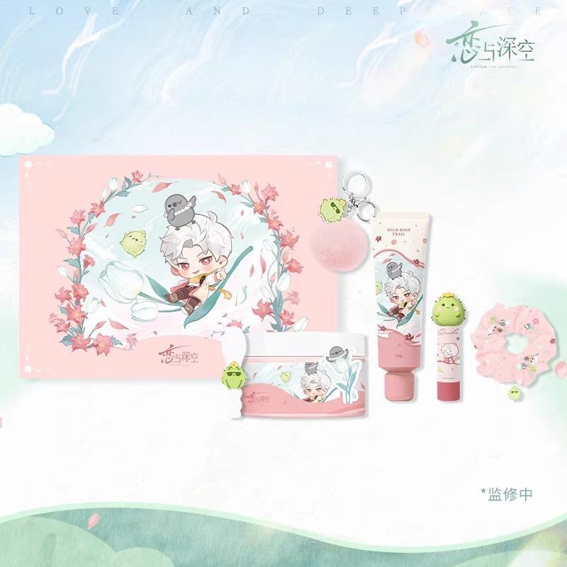 Authentic Love and Deepspace Merch Gift Set [ Lip balm , handcream, body cream , scrunchie ]