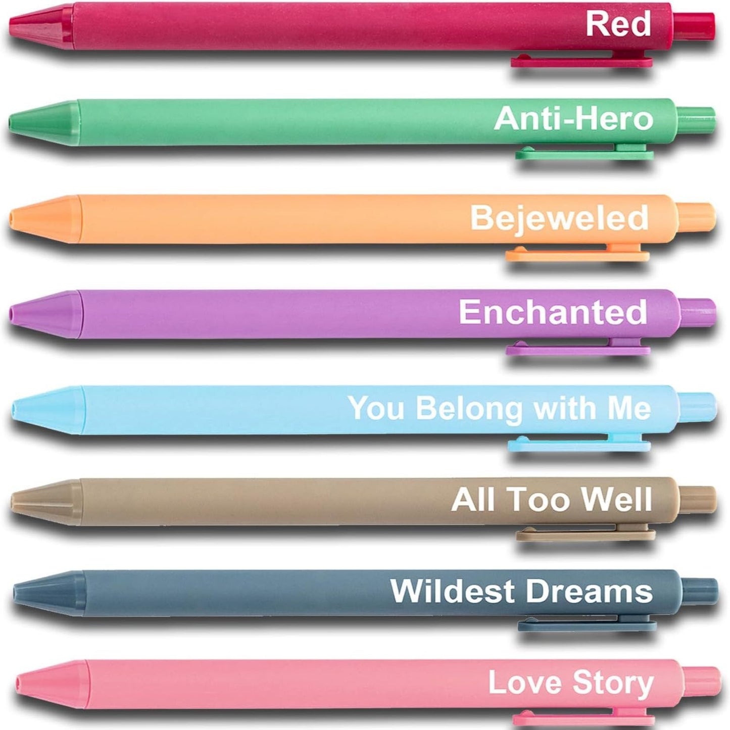 Taylor Swift 8 pcs pens set